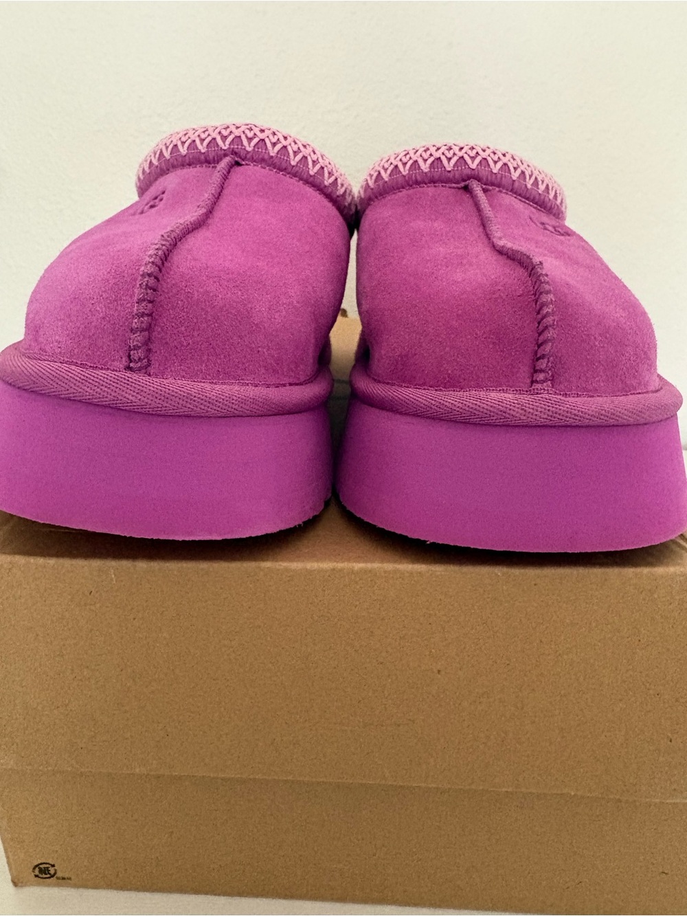 NWT UGG Tazz Platform Slipper Clogs - Purple Ruby- Size 8 - Picture 10 of 15